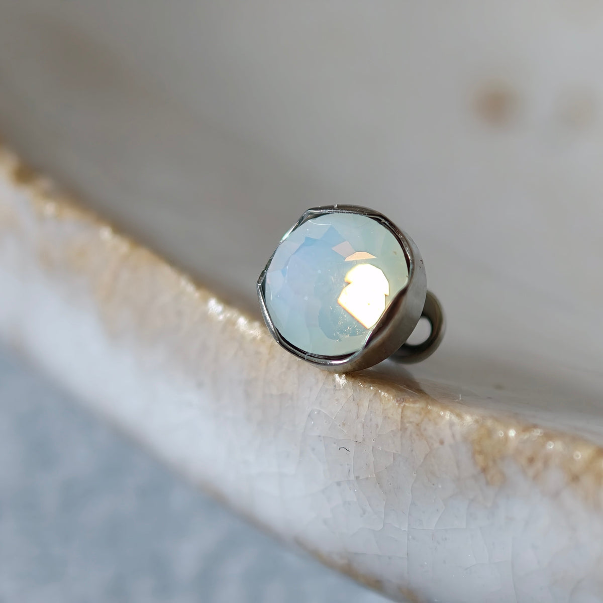 จิว Micro Dermal ไทเทเนียม