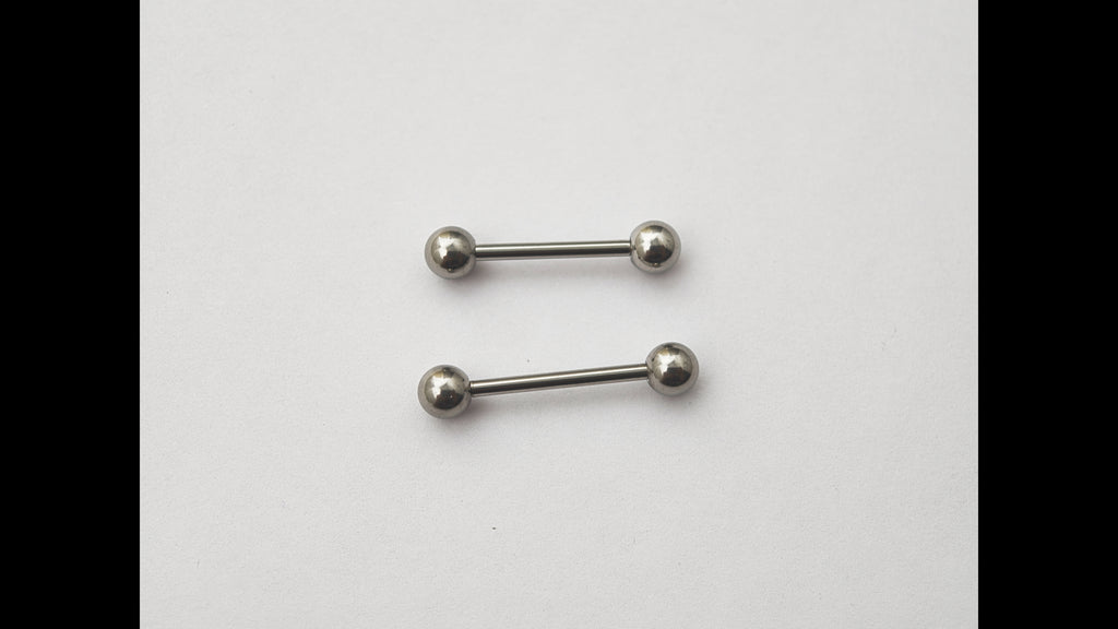 Barbell - Titanium G23 Implant Grade