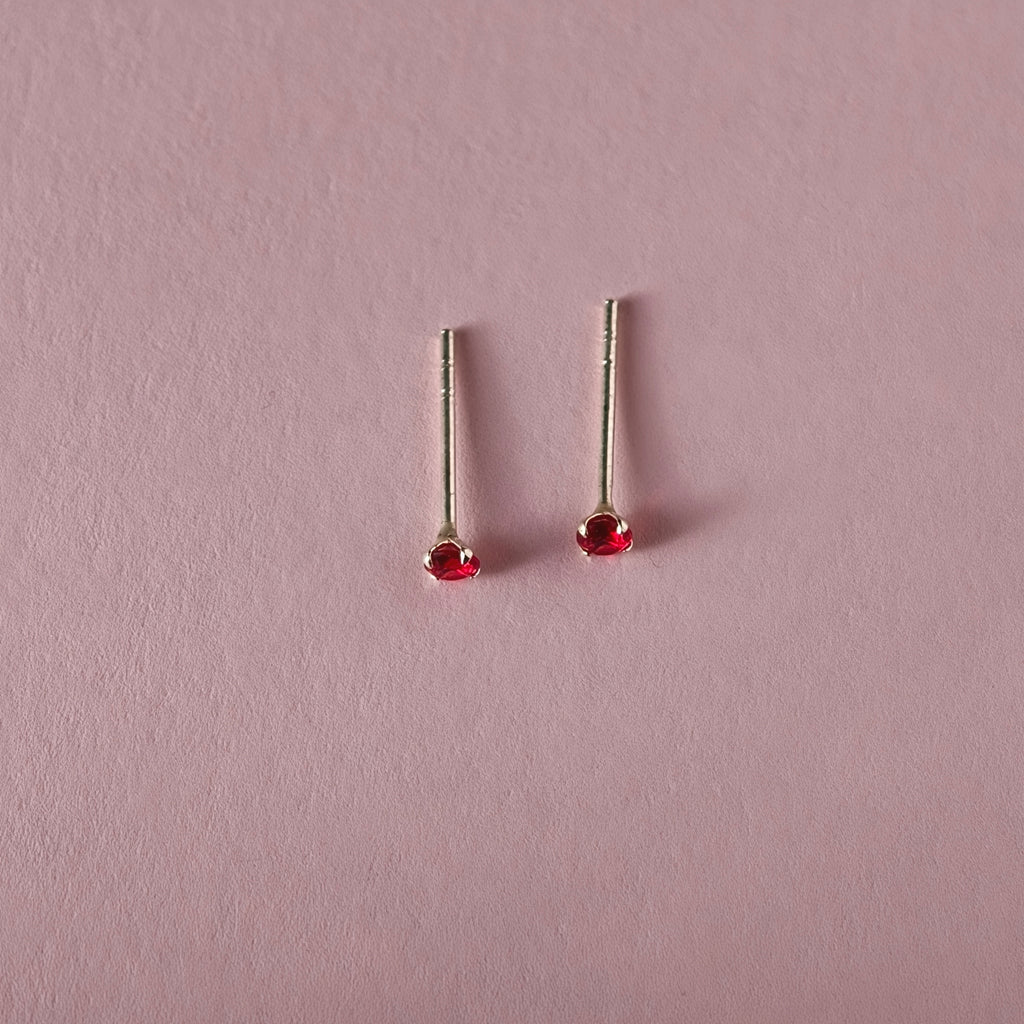 Ruby Scarlet - Sterling Silver 925