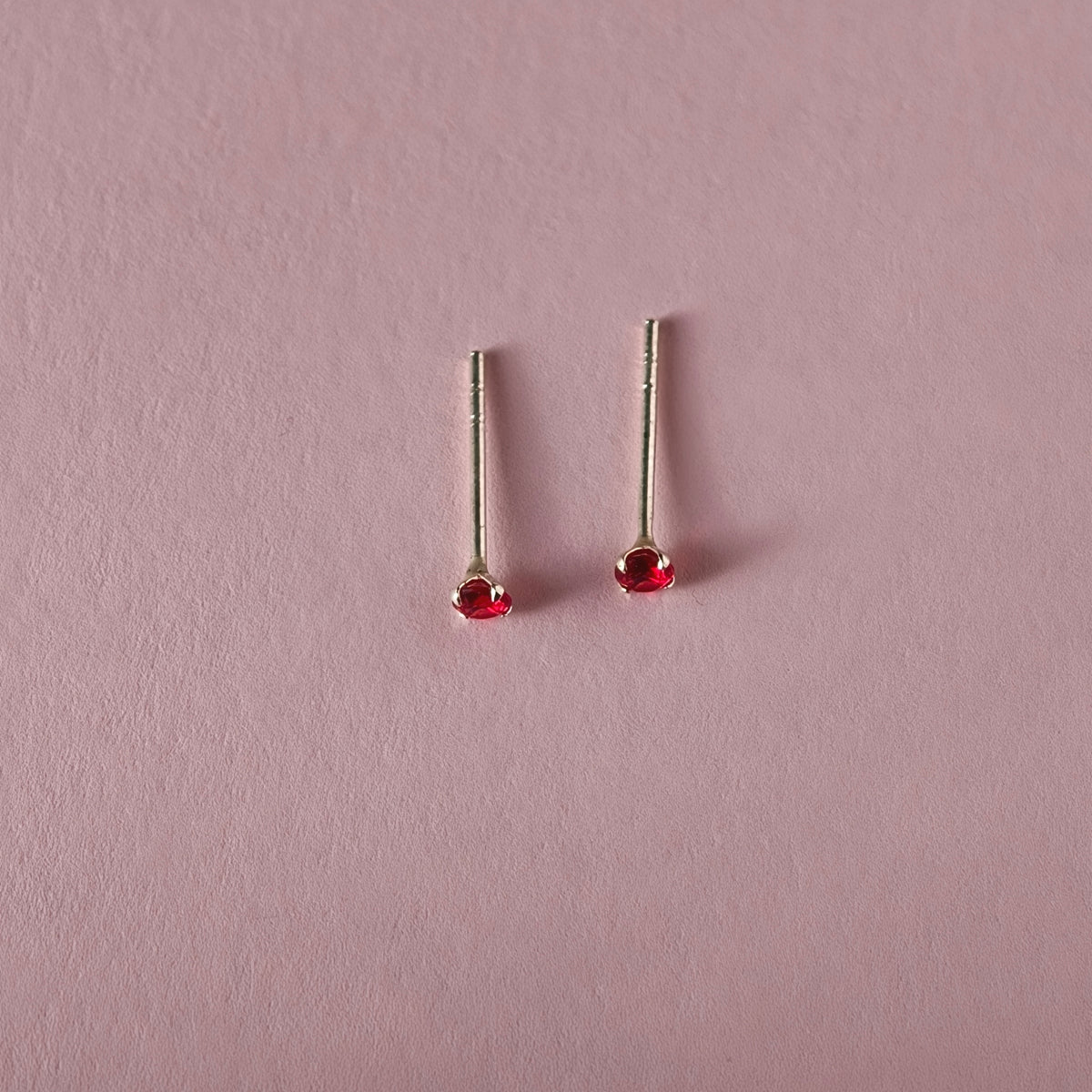 Ruby Scarlet - Sterling Silver 925