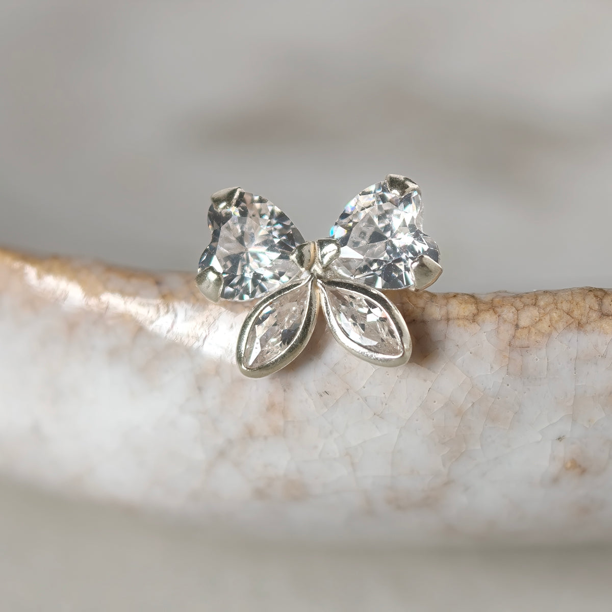 Mariposa Crystal  - Sterling Silver 925