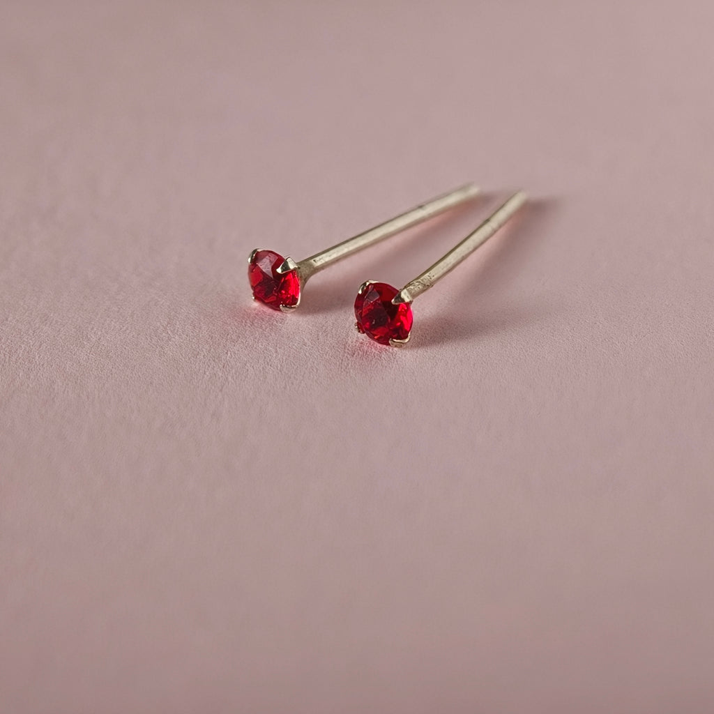 Ruby Scarlet - Sterling Silver 925