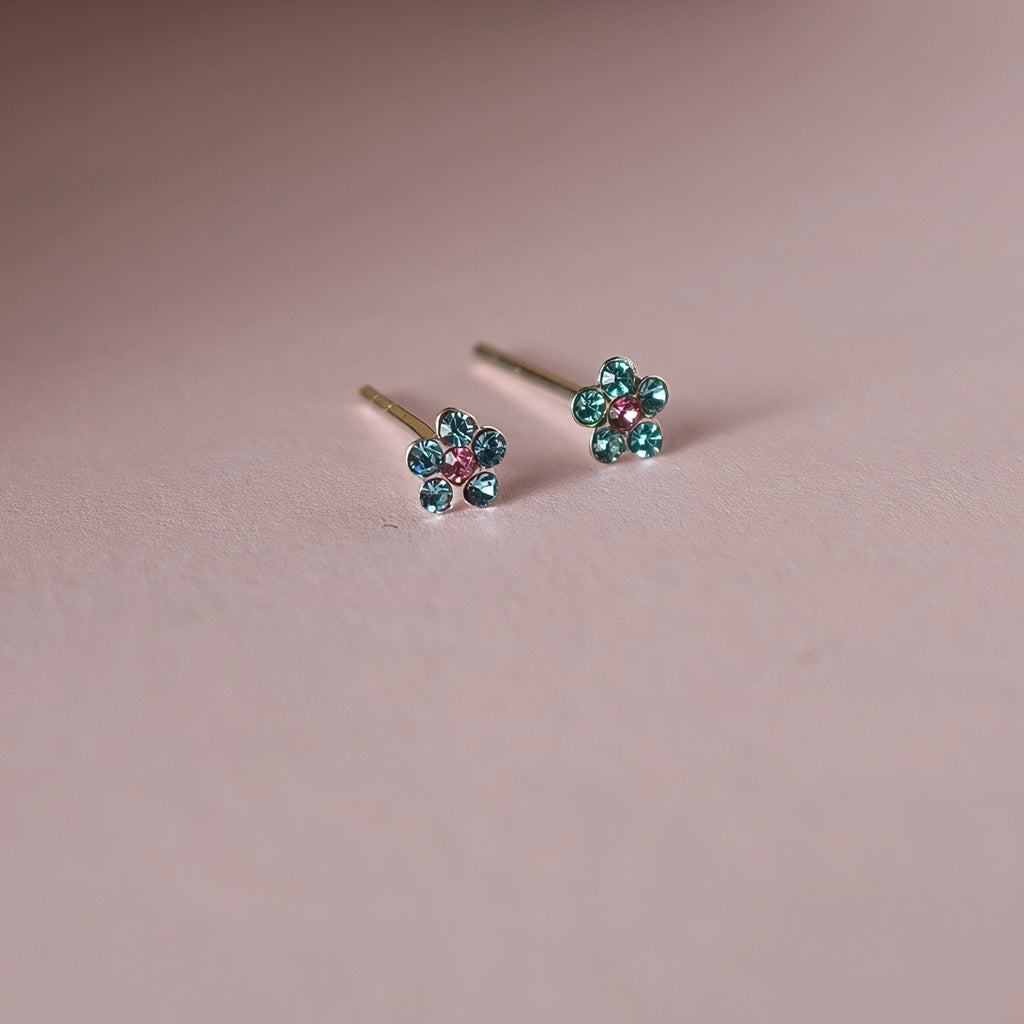 Blossom Teal - Sterling Silver 925