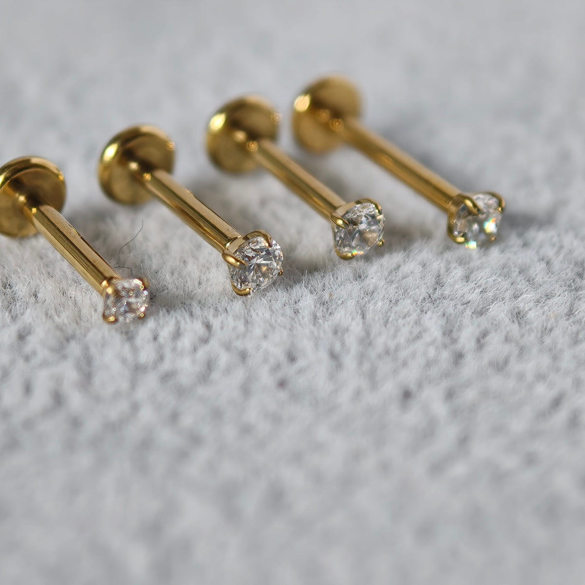 Flat-End CZ Titanium G23 Implant Grade
