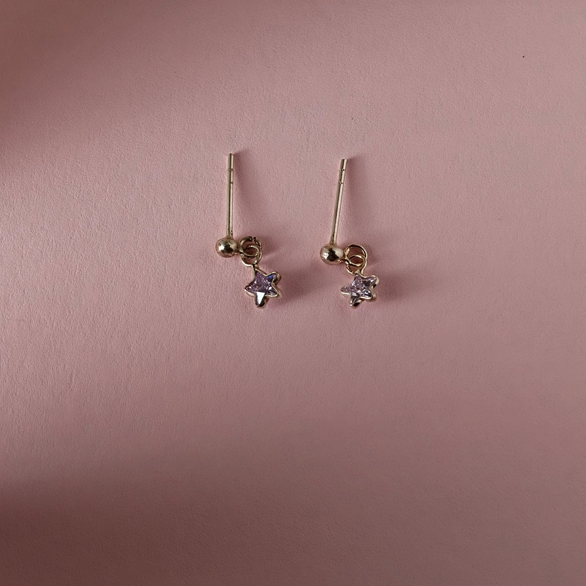 Lavender Star Dangle (S925)