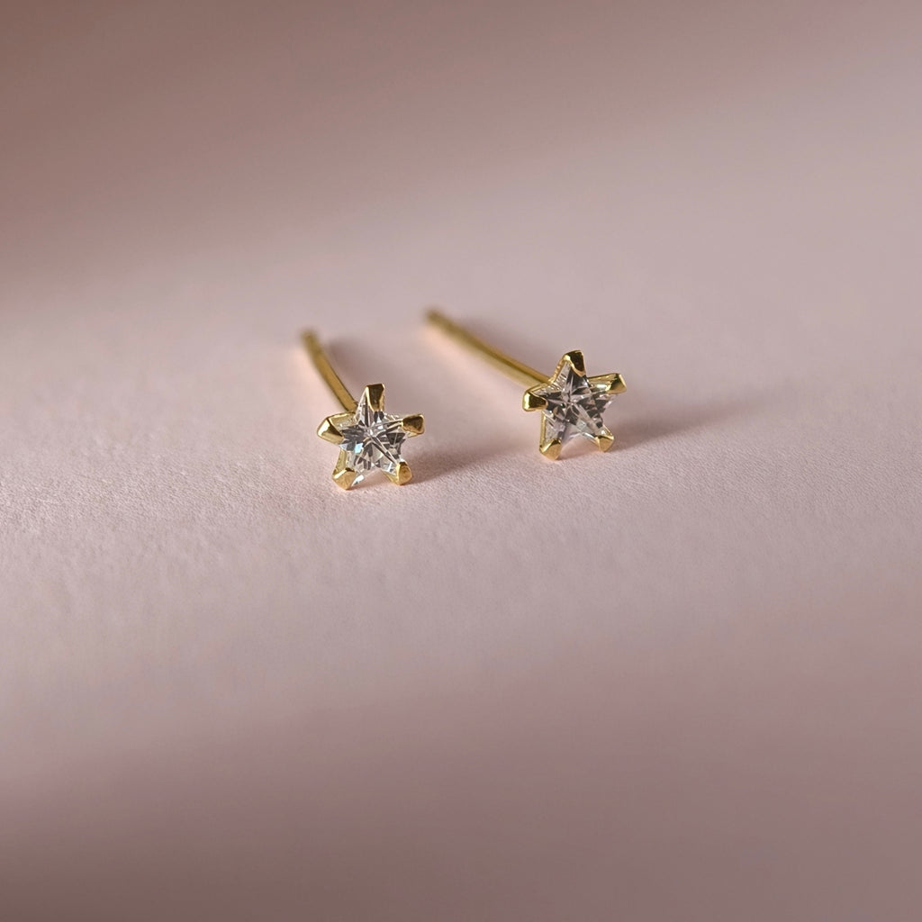 Gold Petite Geometric Collection (S925)