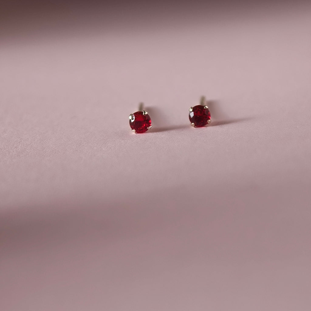 Ruby Scarlet - Sterling Silver 925