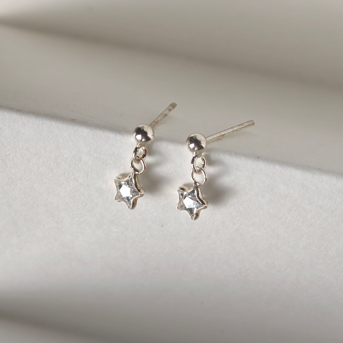 Silver Star Dangle - Sterling Silver 925