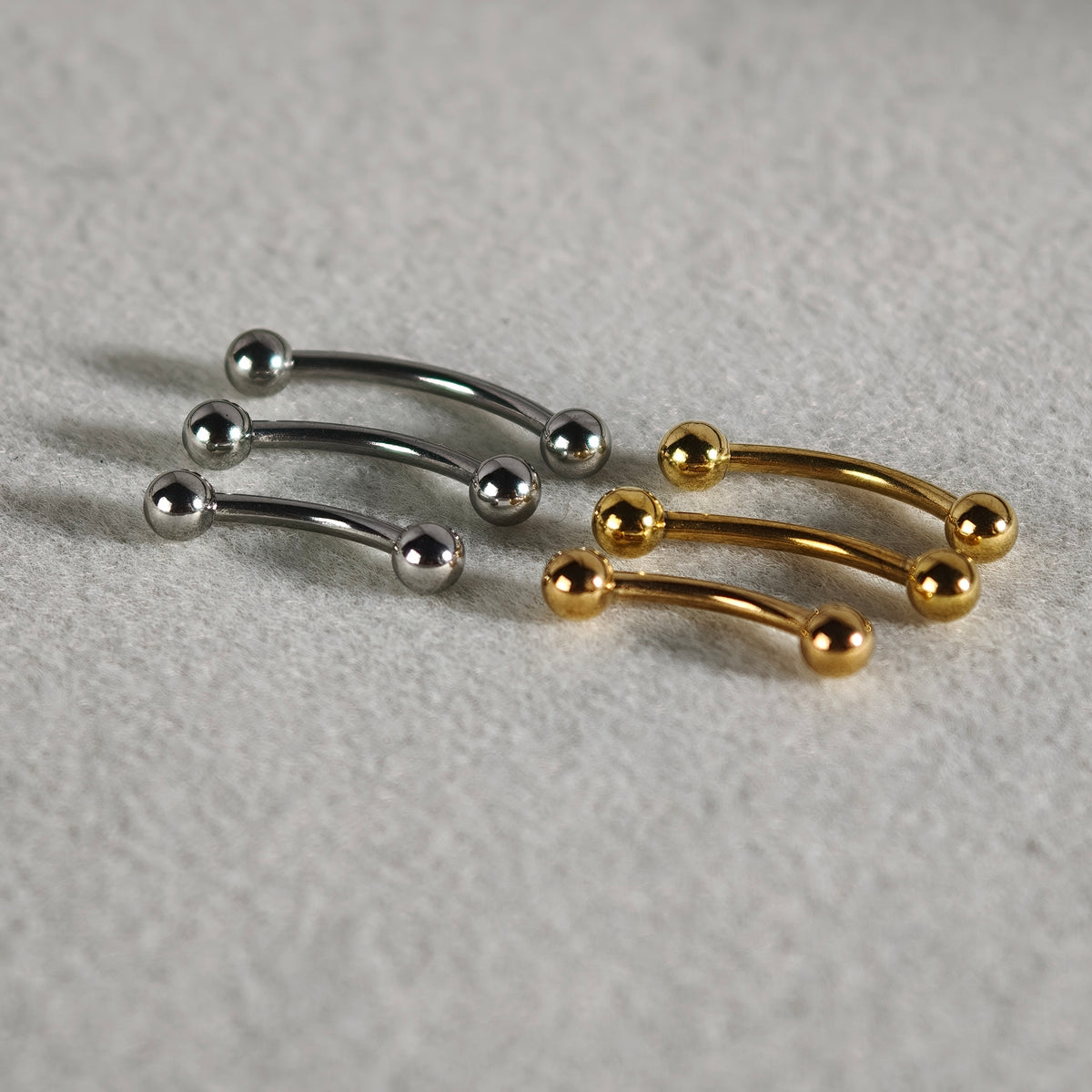 Curve Barbell - Surgical Stainless Steel 316L