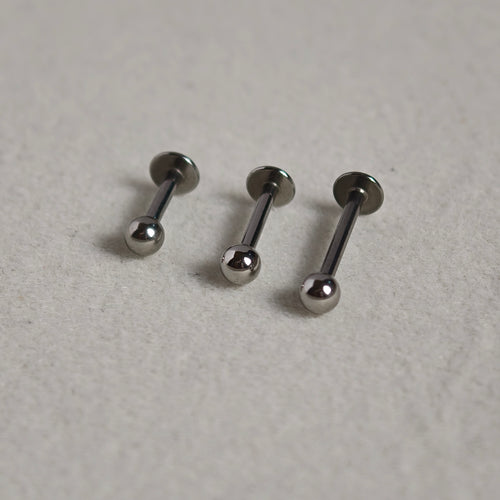 Basic Flat Back Labret - Surgical Stainless Steel 316L
