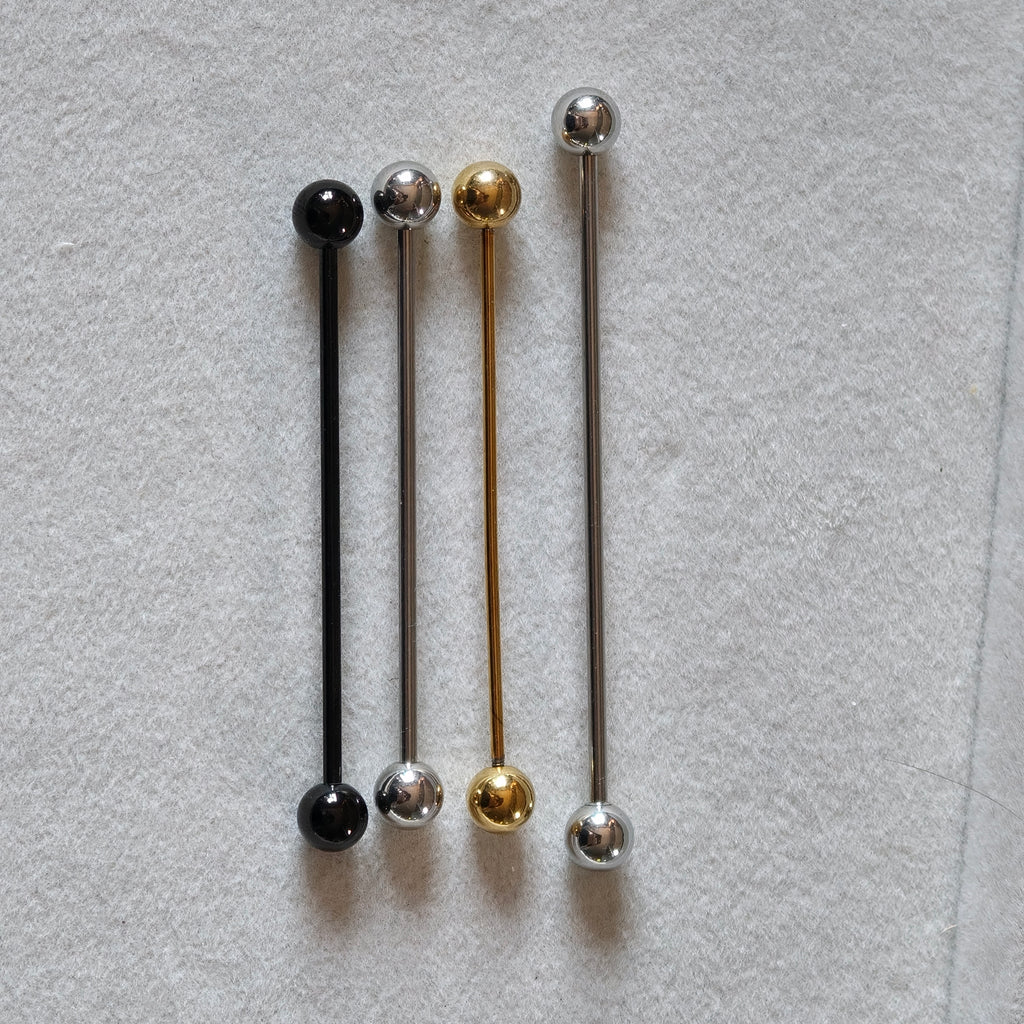 Industrial Barbell - Surgical Stainless Steel 316L