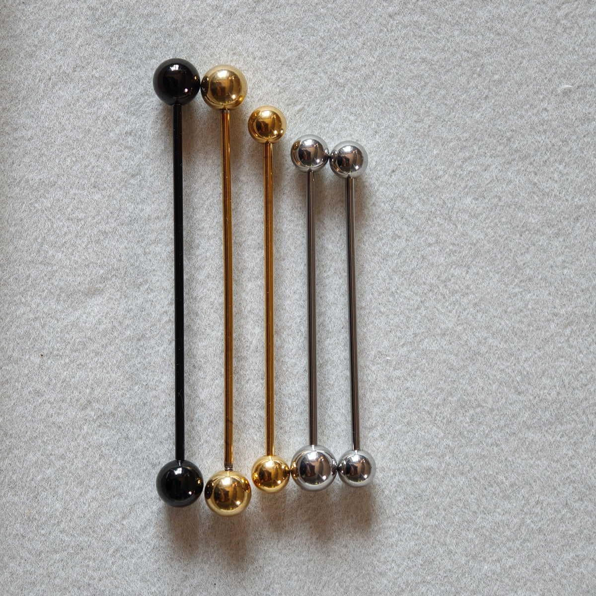 Industrial Barbell - Surgical Stainless Steel 316L