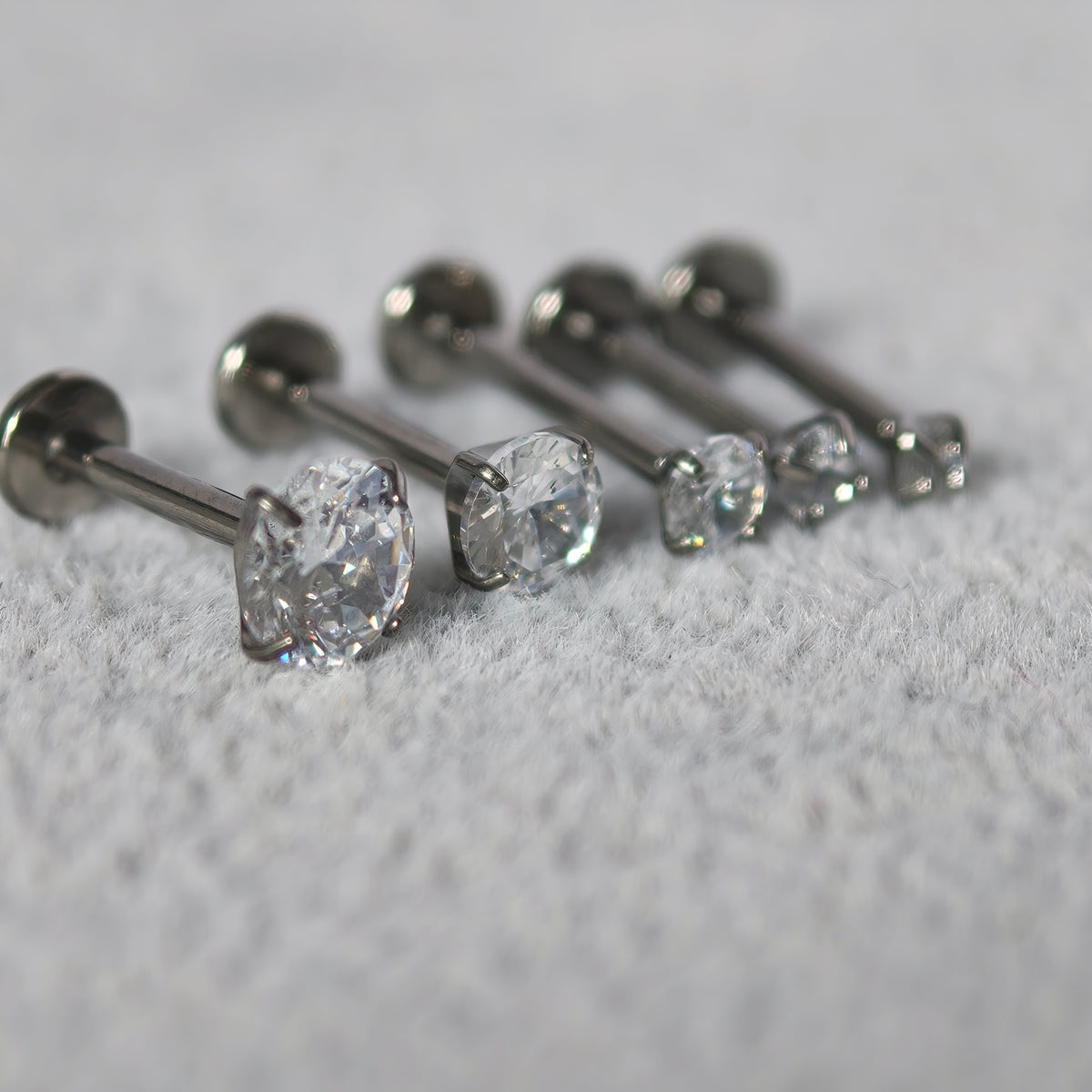 Flat-End CZ Titanium G23 Implant Grade