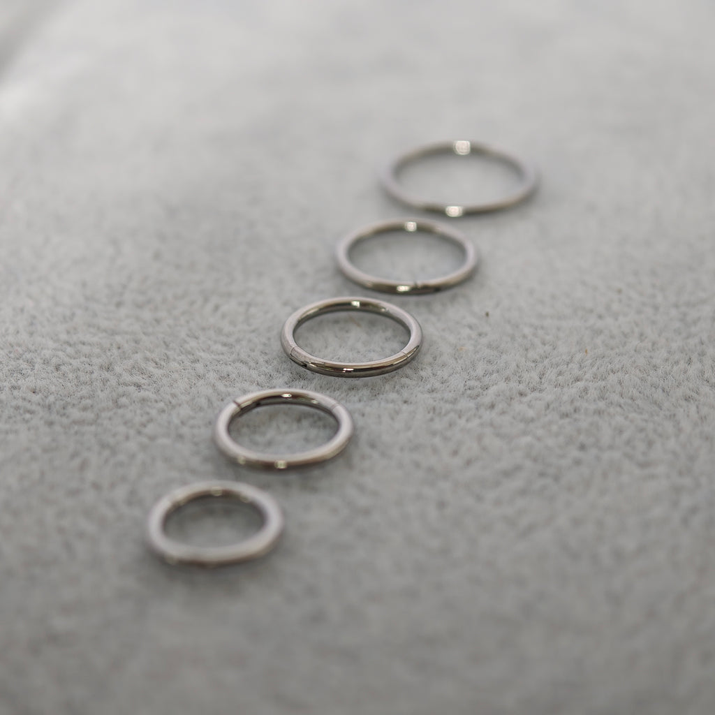 Seamless Hoop Titanium G23