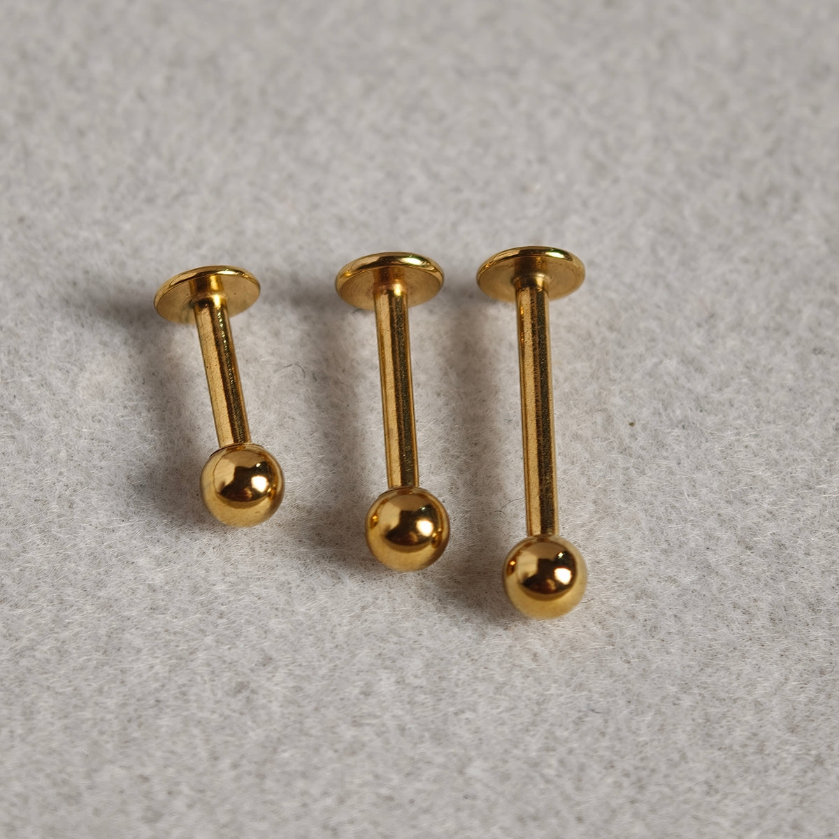 Basic Flat Back Labret - Surgical Stainless Steel 316L