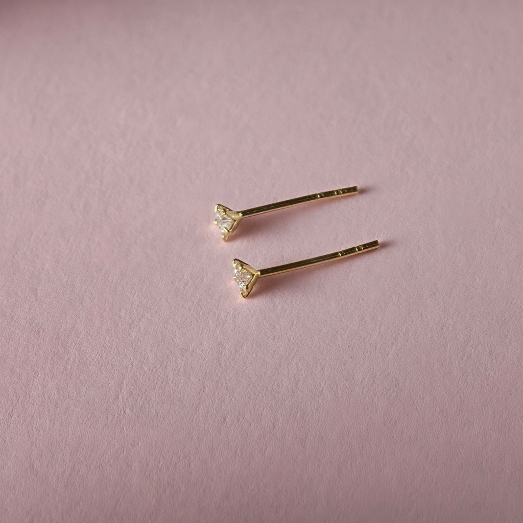 Gold Petite Geometric Collection (S925)