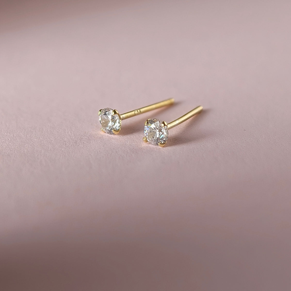 Gold Petite Geometric Collection (S925)