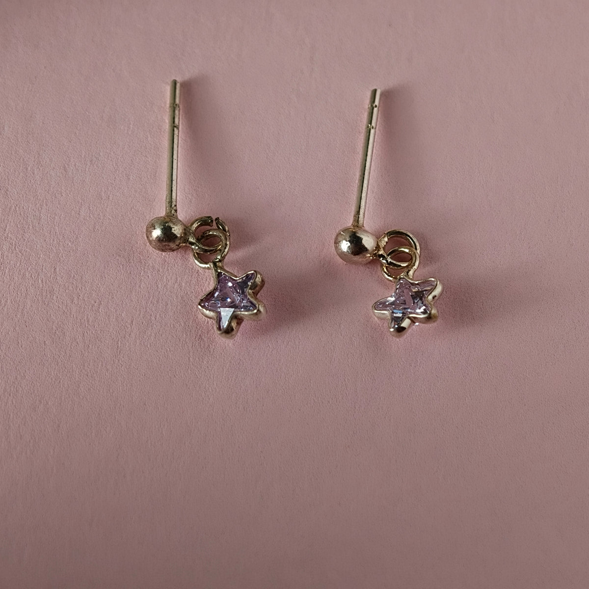 Lavender Star Dangle (S925)
