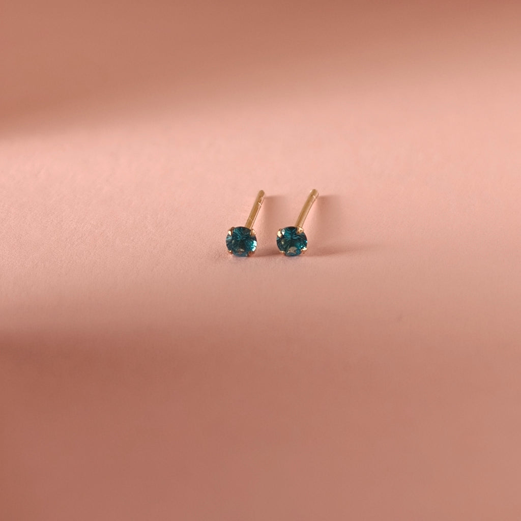 Ocean Teal Solitaire ( S925 )