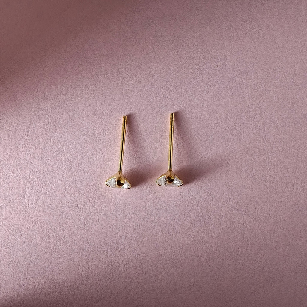 Gold Petite Geometric Collection (S925)