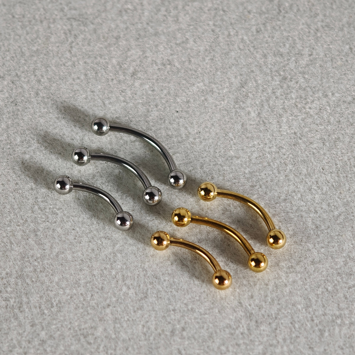 Curve Barbell - Surgical Stainless Steel 316L