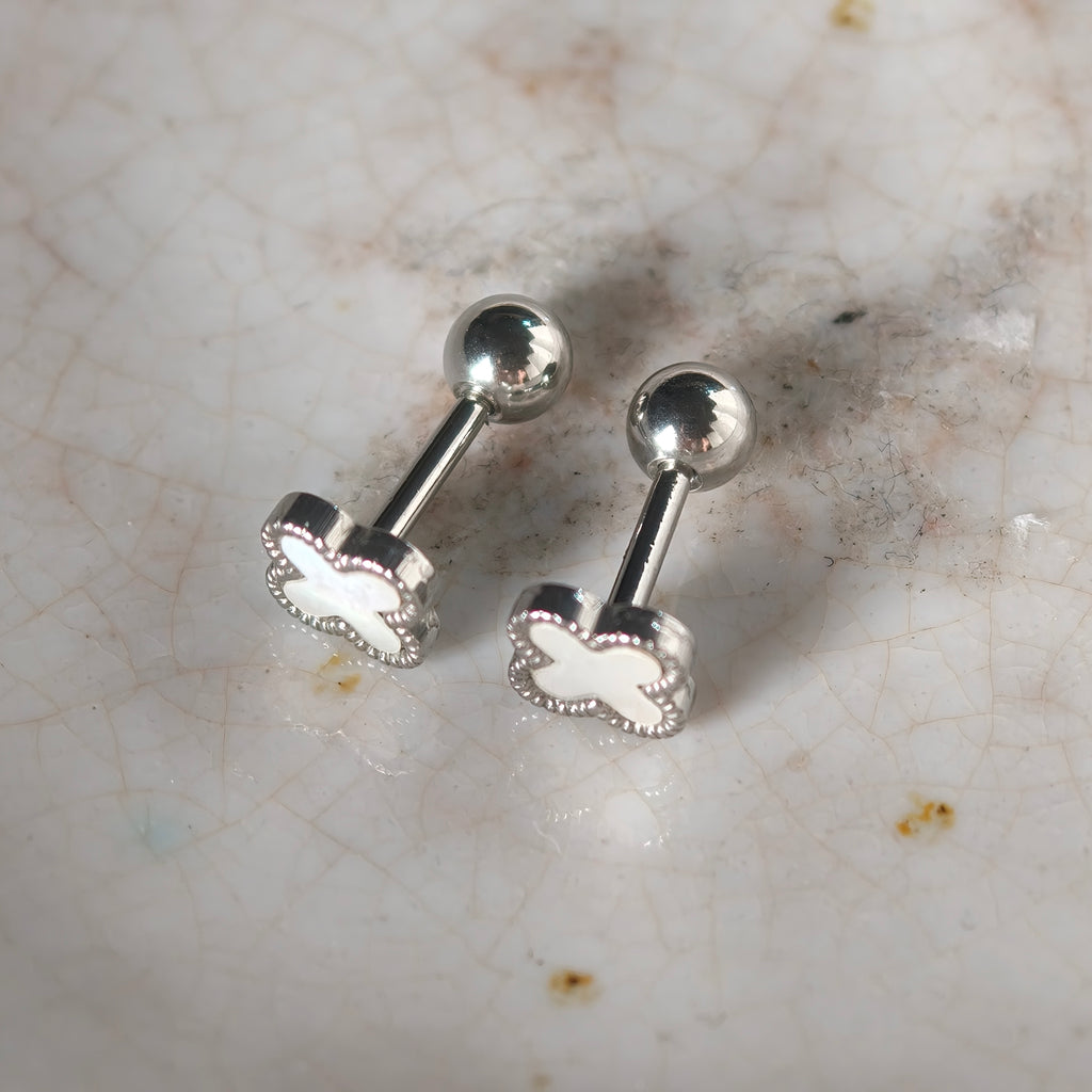 Pearl Clover Ball End - Surgical Stainless Steel 316L