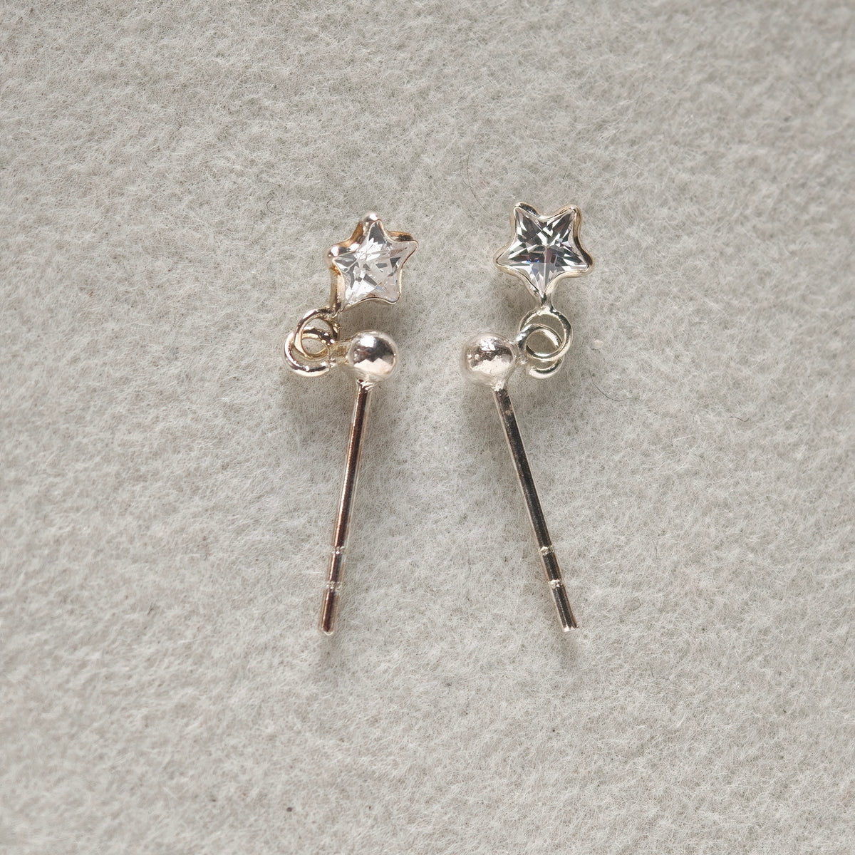 Silver Star Dangle - Sterling Silver 925