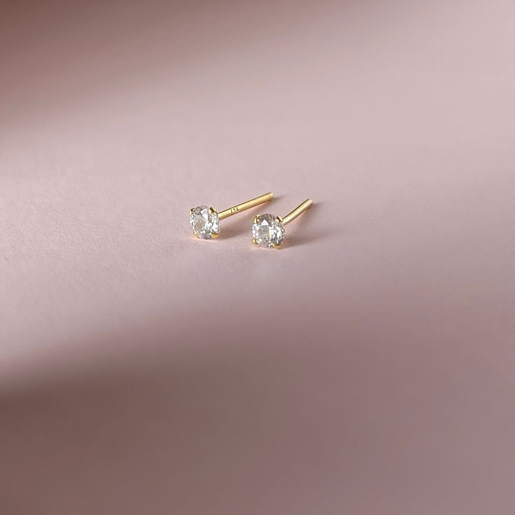 Gold Petite Geometric Collection (S925)