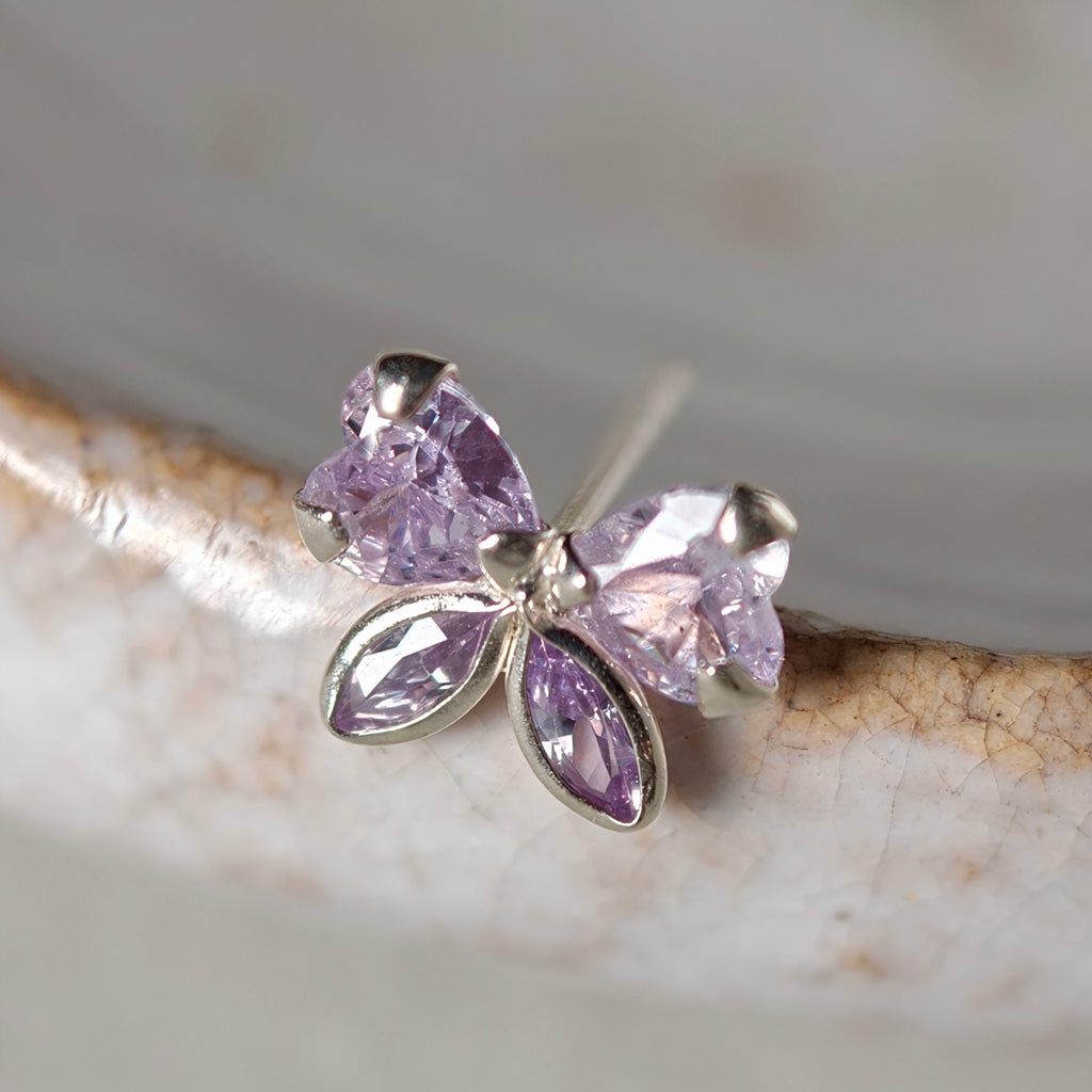 Mariposa Crystal  - Sterling Silver 925