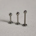 Basic Flat Back Labret - Surgical Stainless Steel 316L