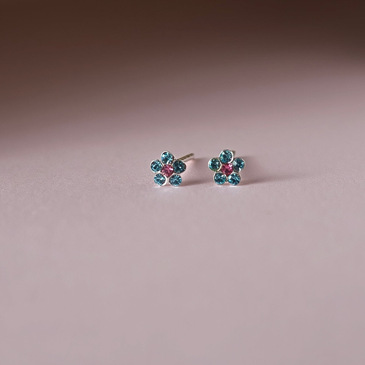 Blossom Teal - Sterling Silver 925