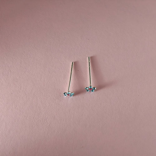 Blossom Teal - Sterling Silver 925