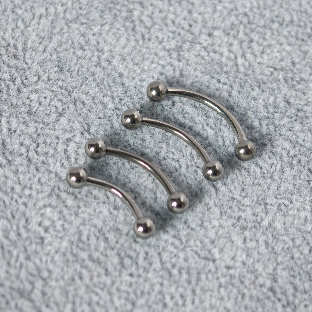 Curved Barbell Titanium G23